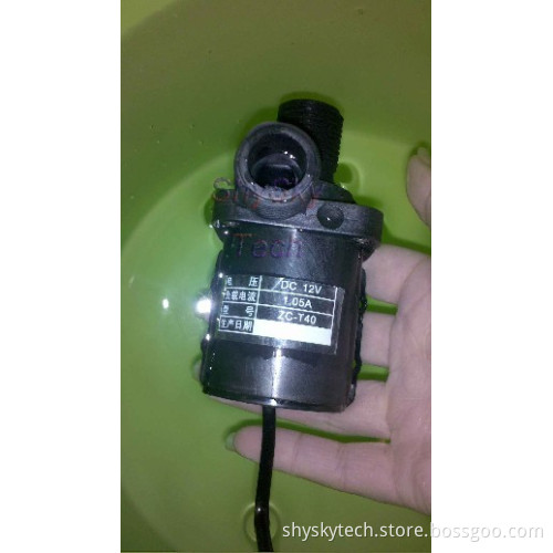 12V Micro Brushless DC Submersible Pump Low noise